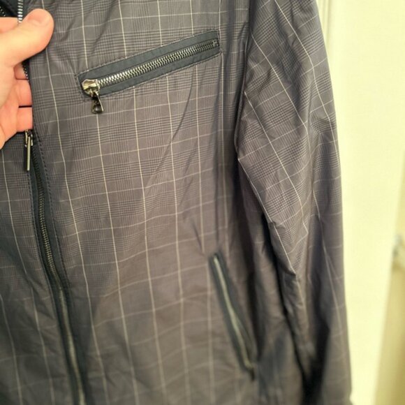 Men's Gray Checkered Zip Jacket Paul & Shark - Picture 10 of 16